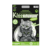 Наполнитель Кисс Клининг 10 л хвойный КОМФОРТ