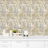 Обои 0.53х10м Эвкалипт арт.908502 Серый /Elysium Обои 0.53х10м Эвкалипт арт.908502 Серый /Elysium