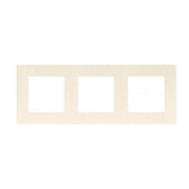 Рамка 3-м ETIKA сл. кость Leg 672513 Рамка 3-м ETIKA сл. кость Leg 672513