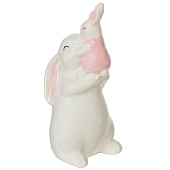  Фигурка декоративная "Зайцы", L8,5 W9,5 H18 см, 818465 