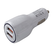  USB автомобильное зарядное устройство AVS 2 порта UC-123 Quick Charge (2,4А) 