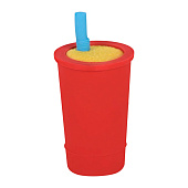  Ластики фигурные ЮНЛАНДИЯ "Фастфуд", НАБОР 6 штук, блистер, 272670 