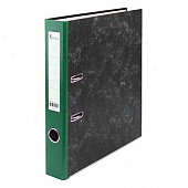  Папка-регистратор А4 разб. 75мм Attomex РР карман, кант зеленая (50) /3093309/ 