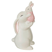  Фигурка декоративная "Зайцы", L8,5 W9,5 H18 см, 818465 