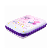 Пенал BRAUBERG KIDS большой удобный с откидной планкой, EVA, 22х15х4см, Dreamy clouds, 273507