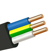Кабель ВВГпнг(A)-LS 3x4.0мм (на отрез) ГОСТ Кабель ВВГпнг(A)-LS 3x4.0мм (на отрез) ГОСТ