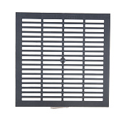 Решетка водоприемная Gidrolica Point пластиковая, кл. А15 285x285x21мм Решетка водоприемная Gidrolica Point пластиковая, кл. А15 285x285x21мм