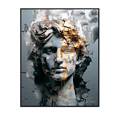 Картина интерьерная в раме на холсте David, 40х50 см, 8246046 Картина интерьерная в раме на холсте David, 40х50 см, 8246046