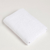  Полотенце 30х60 Экономь и Я махровое, белый, 350 гр/м2, 9272996 