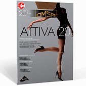 Колготки Omsa Attiva 20, цвет Marrone, размер 4