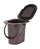 Ведро-туалет 13,0л со съемной ручкой (10) М6081 Ведро-туалет 13,0л со съемной ручкой (10) М6081