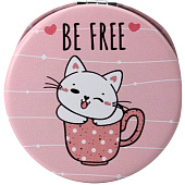  Зеркало "Be free", pink 
