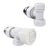 Набор термостатический осевой Royal Thermo Design 1/2"М30х1,5 белый