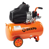 Компрессор КМП-300/50, 300 л/мин, 50 л, 8 Бар,2000 Вт Вихрь Компрессор КМП-300/50, 300 л/мин, 50 л, 8 Бар,2000 Вт Вихрь