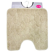 Коврик для туалета 55х55 Милена бежевый HJ-C 1119 Коврик для туалета 55х55 Милена бежевый HJ-C 1119