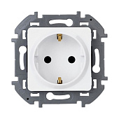  Механизм розетки 1-м СП Inspiria с/з бел. Leg 673720 