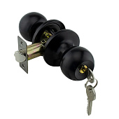 Ручка-защелка ЗШ-01 ключ фиксатор, черный Ручка-защелка ЗШ-01 ключ фиксатор, черный