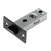 Защелка межкомнатная LP6-45 BL с пласт.язычком черный Морелли Защелка межкомнатная LP6-45 BL с пласт.язычком черный Морелли