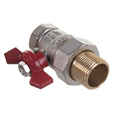 Кран шар баб 3/4" с американкой TeRma NEOS Кран шар баб 3/4" с американкой TeRma NEOS