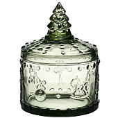 Емкость для хранения "щелкунчик" green, 9х9х12,5 см 355-418