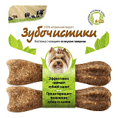 Лакомство для мелких пород собак Деревенские Зубочистки 2х18г говядина