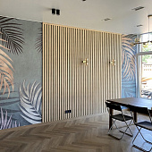 Рейка МДФ Бриона Дуб сонома 16х40х2700мм /Стелла Рейка МДФ Бриона Дуб сонома 16х40х2700мм /Стелла