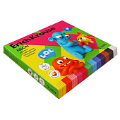 Пластилин 12 цветов ErichKrause Jolly Friends Neon, 216 г, со стеком, в коробке, 61355 Пластилин 12 цветов ErichKrause Jolly Friends Neon, 216 г, со стеком, в коробке, 61355