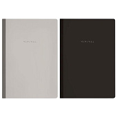 Тетрадь А4 96л. BRAUBERG на сшивке с корешком, клетка, обложка картон, Minimal Classic, 405281