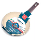 Сковорода 20х4,5см с антипригарным покрытием Pfluon marble 902-100