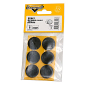  Пункт фетр.самокл. d30мм корич. (6 шт) "Element" 