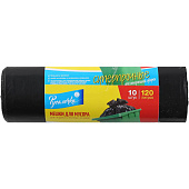  Пакеты для мусора TRIADA (Русалочка) 120л 10шт. суперпроч., арт.990952 