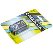 Батарейка 9V/6LR61 Alkaline (1шт) Ergolux 11753 Батарейка 9V/6LR61 Alkaline (1шт) Ergolux 11753