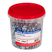  Саморезы металл-металл с прессшайбой ШСММ 4,2х16мм, 1400шт, цинк 