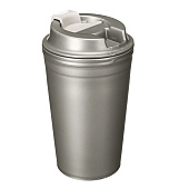 Термостакан 350мл D86хH155мм клапан б/декора, металлик, бежевый 434260042 Термостакан 350мл D86хH155мм клапан б/декора, металлик, бежевый 434260042