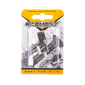 Стеклодержатель П-обр.на бобышке ник.(2 шт) "Eleme Стеклодержатель П-обр.на бобышке ник.(2 шт) "Eleme