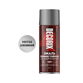 Эмаль аэрозольная алюминий термостойкая +300 DECORIX 520 мл Эмаль аэрозольная алюминий термостойкая +300 DECORIX 520 мл