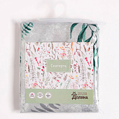 Скатерть (рогожка) 110х144 Доляна Tropics 7533954 Скатерть (рогожка) 110х144 Доляна Tropics 7533954