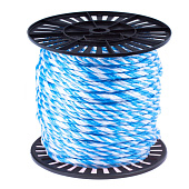 Канат полипр.крученый 10 мм син-бел (140 м) Канат полипр.крученый 10 мм син-бел (140 м)