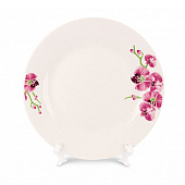  Тарелка 17,5 см десертная Орхидея фарфор т7-88837ц 