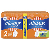 Гигиенические прокладки Always ароматизированные Ultra Normal Plus Duo 20шт Гигиенические прокладки Always ароматизированные Ultra Normal Plus Duo 20шт
