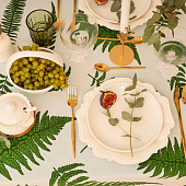  Скатерть (репс) 144х180 Этель Папоротник 10783194 