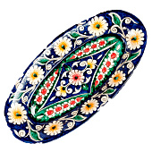 Селёдочница Риштанская Керамика, 24 см,микс 2870516 Селёдочница Риштанская Керамика, 24 см,микс 2870516