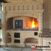 Кирпич печной лотос 250х120х65мм [М-300] /Кирово-Чепецкий КЗ