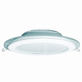  Светильник светодиодный встраиваемый LE LED GLRL 12W 4000K D160 (40) 