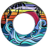 Круг для плавания Bestway Прибой d=91см арт.36350 Круг для плавания Bestway Прибой d=91см арт.36350