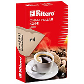  Filtero фильтры для кофе, №4/80, белые 