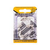 Стеклодержатель Г-обр.с присоской ник.(4 шт) "Elem Стеклодержатель Г-обр.с присоской ник.(4 шт) "Elem