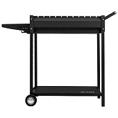 Мангал сварной на колесах Palisad 662х390х152/805 мм, сталь 2 мм, кочерга в комплекте, Camping 69669 Мангал сварной на колесах Palisad 662х390х152/805 мм, сталь 2 мм, кочерга в комплекте, Camping 69669