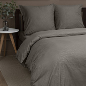 Комплект постельного белья Amore Mio  BZ QR Cross, двухспальный, макосатин, наволочки 70х70 