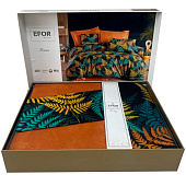  Комплект постельного белья EFOR RANFORCE (FERNS) евро ПВХ 